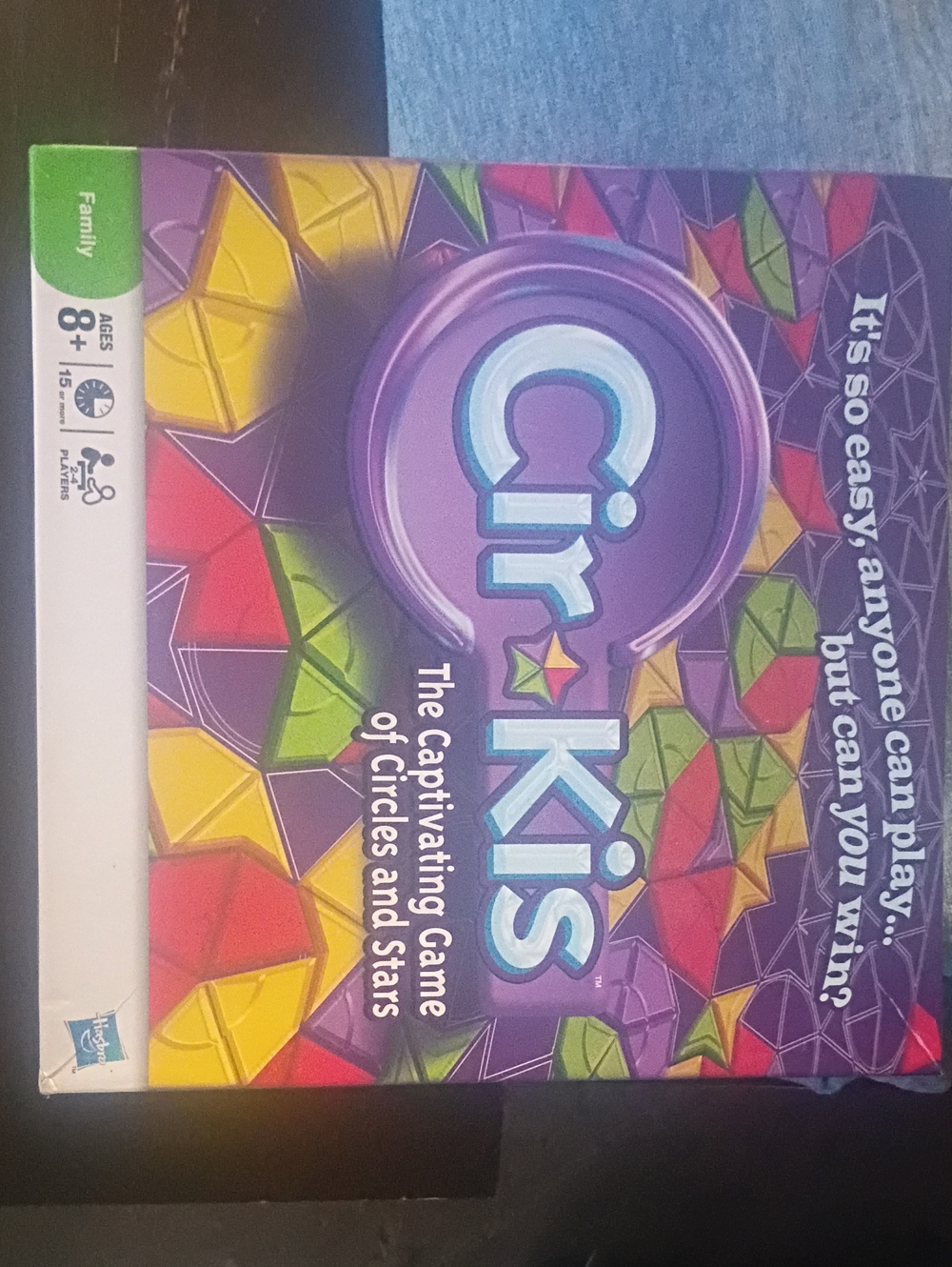Hasbro Chir-Kis Strategy Game - Purple, Yellow, Green, Red, Blue Accents